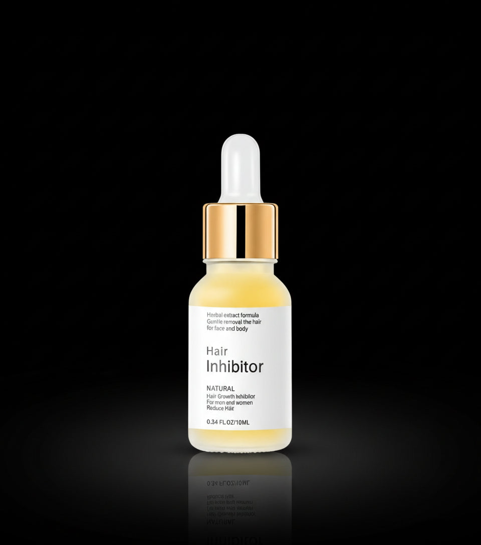 Hair Growth Inhibitory Serum, Natural and Mild Hair Remover, Hair Removal for Face, Underarms, Legs and Arms, Durable, 10 ml, Pack of 2