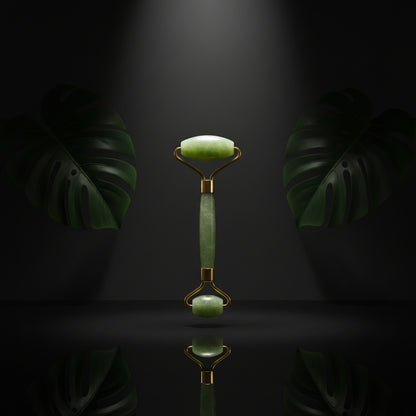 Guasha Gua Sha Face Set, Jade Roller for Face and Gua Sha Authentic Face and Body Massager for Skin Calming