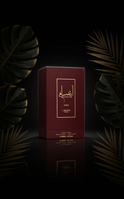 Lattafa Ansaam Gold Eau de Parfum, 100 ml
