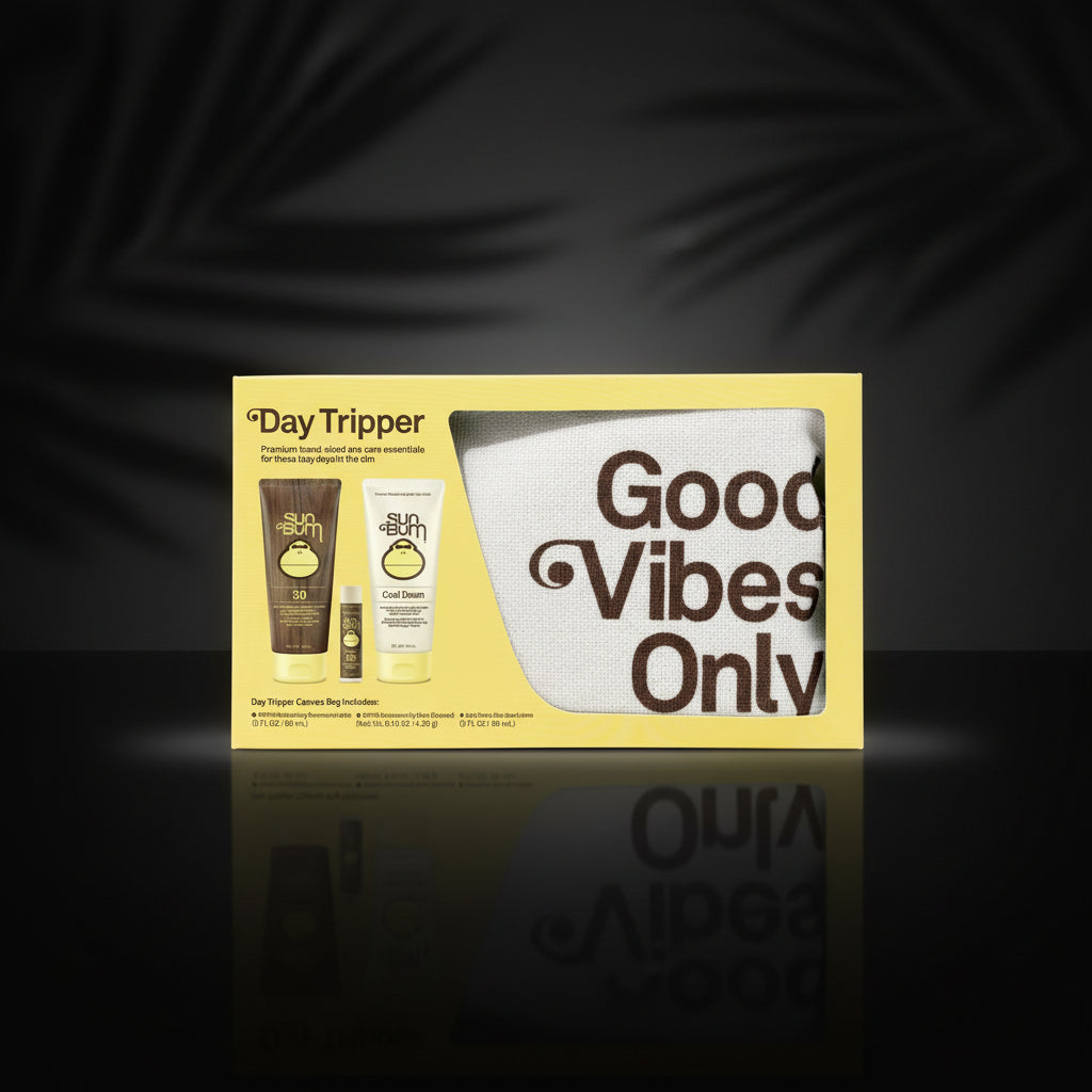 Sun Bum Road Tripper - Travel Sized Sun Care Pack with Sunscreen Lotion, Face Stick, and Lip Balm - SPF 30 Broad Spectrum UVA/UVB Protection - Hawaii 104 Act Compliant - TSA Friendly