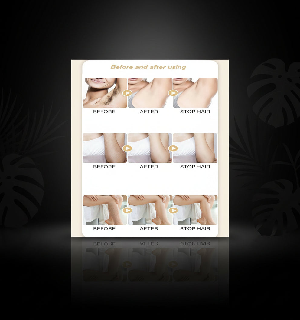 Hair Growth Inhibitory Serum, Natural and Mild Hair Remover, Hair Removal for Face, Underarms, Legs and Arms, Durable, 10 ml, Pack of 2