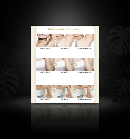 Hair Growth Inhibitory Serum, Natural and Mild Hair Remover, Hair Removal for Face, Underarms, Legs and Arms, Durable, 10 ml, Pack of 2