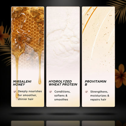 Gisou Honey Infused Hair Mask to Hydrate and Repair for Softer, Stronger, More Manageable Hair (7.8 Fl. Oz)