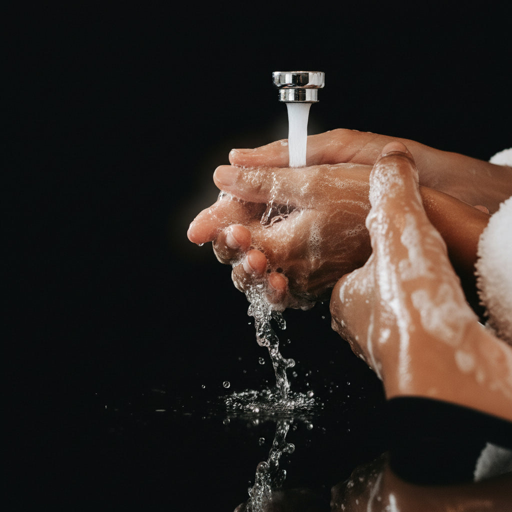Jean & Len Handzeep Rozemarijn & Gember, reinigt gestreste handen, voor dagelijks gebruik, vloeibare zeep in navulbare pompdispenser, zonder parabenen, siliconen & microplastics, 250 ml