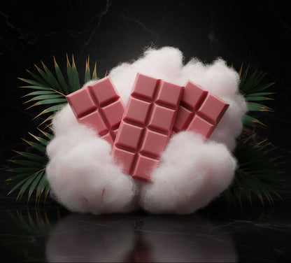 Angel hair chocolade - Angel Hair roze roze - met een fijn vanillearoma, granaatappel & suikerspin & pistachecrème - 60 gr - Dubai chocolade 2.0