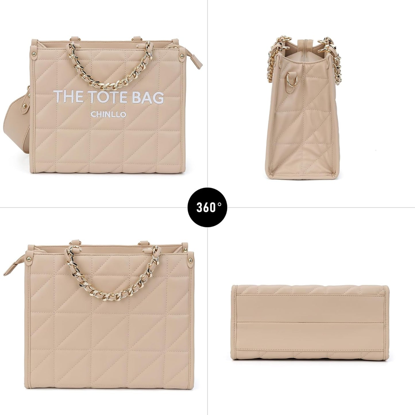 Tote Bag for Women, Top Handle Stachel Purse and Handbags with Shoulder Strap