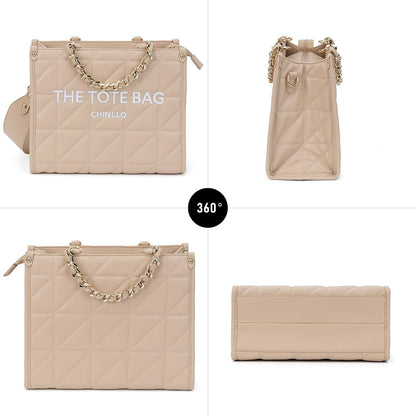 Tote Bag for Women, Top Handle Stachel Purse and Handbags with Shoulder Strap