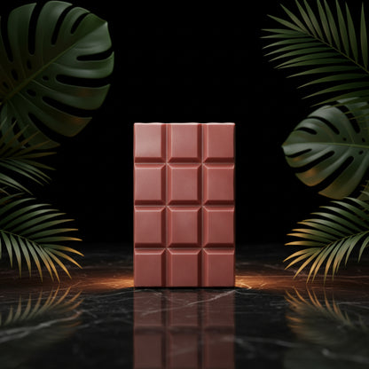 Angel hair chocolade - Angel Hair roze roze - met een fijn vanillearoma, granaatappel & suikerspin & pistachecrème - 60 gr - Dubai chocolade 2.0