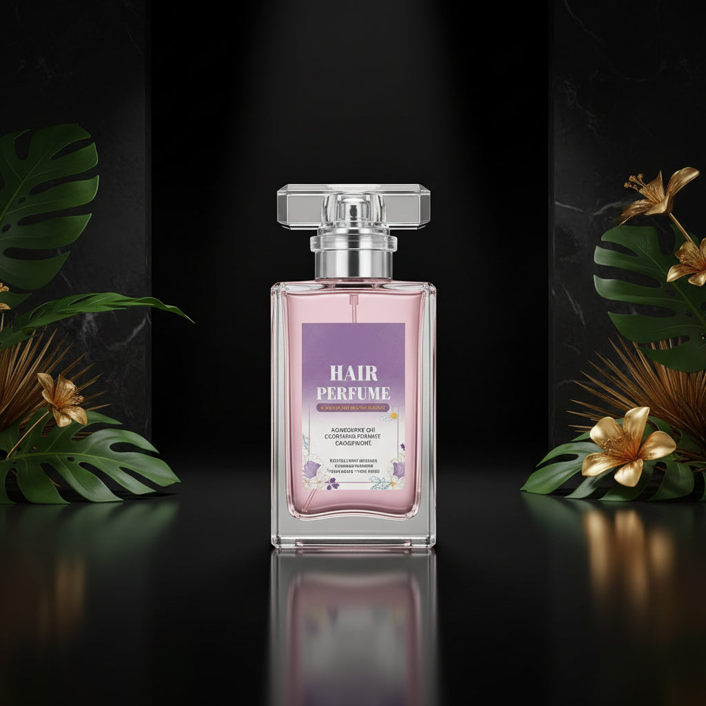 Hair Perfume, Pheromone Perfume for Women, Hair & Body Fragrance Essential Oil Odors Remove & Nourishing, Honey Infused Coconut Chamomile Portable Hydrating and Shine Spray, Light Perfume, 1.69 fl.oz