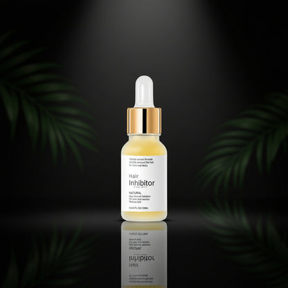 Hair Growth Inhibitory Serum, Natural and Mild Hair Remover, Hair Removal for Face, Underarms, Legs and Arms, Durable, 10 ml, Pack of 2