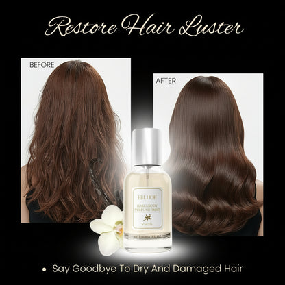 Hair Perfume for Women Vanilla Pheromone, Hair & Body Shine Spray Nourishing and Hydrating Mist Fragrance, Eau Parfum Long Lasting & Add Shine Portable, Light Perfume, 30 ml