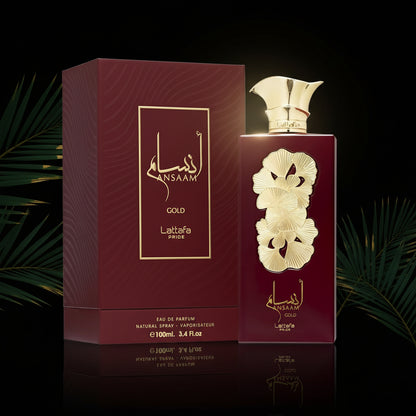 Lattafa Ansaam Gold Eau de Parfum, 100 ml