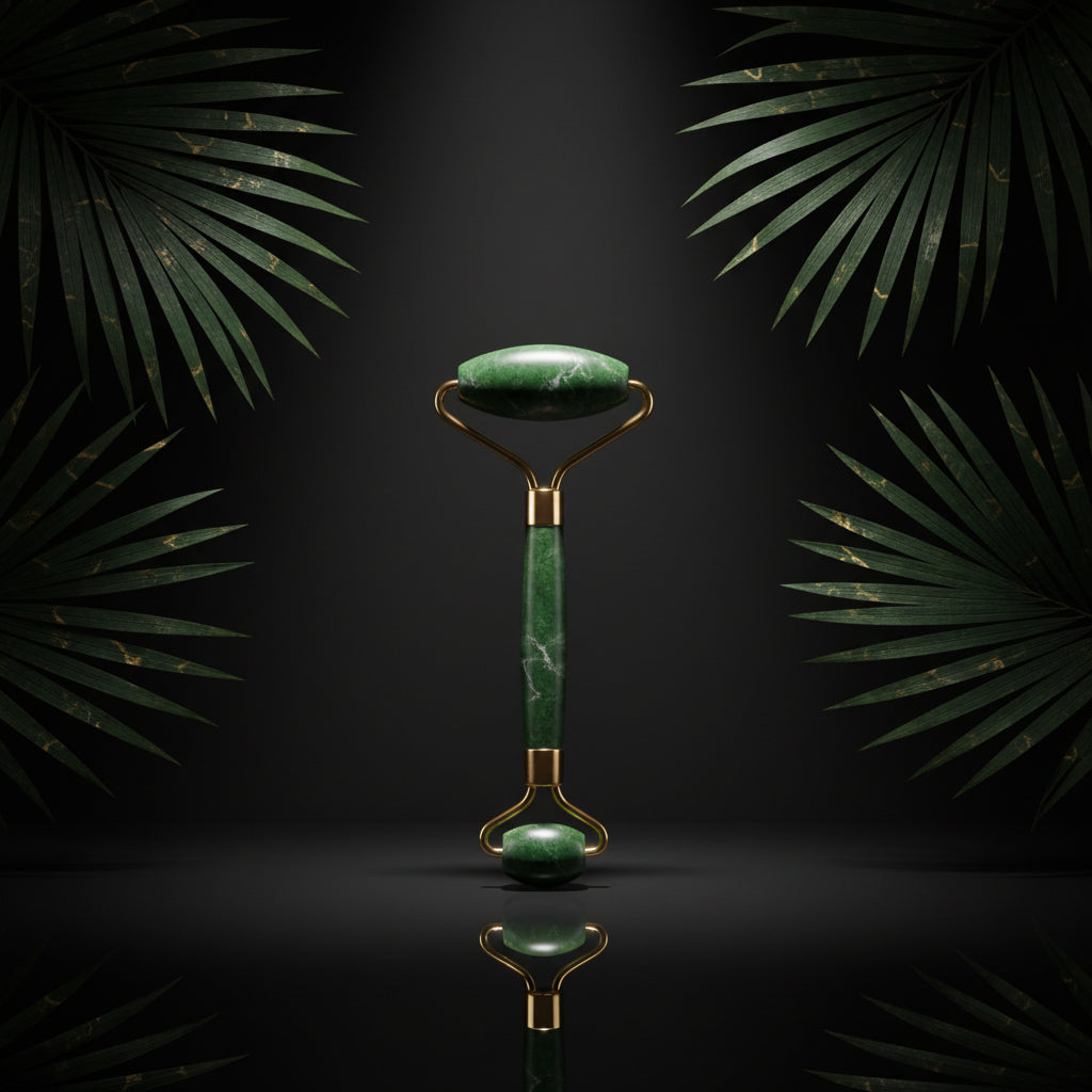 Jade Roller for Face Massager,Anti-Aging Face Natural Jade Stone Roller Massage