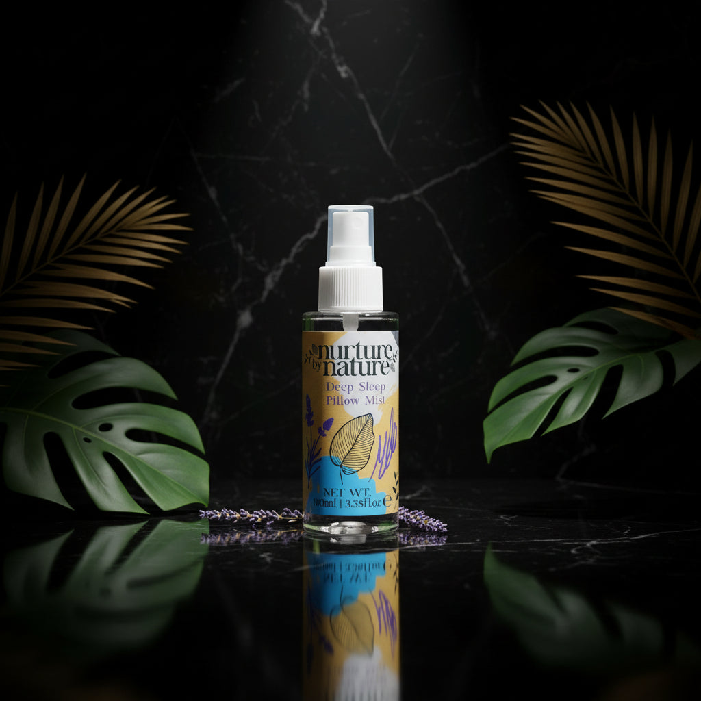 Nurture by Nature Moment for Mama Spa Gift Set – 6-Piece Relaxation Kit for Moms, Includes Lavender Pillow Mist, Body Butter, Shower Oil, Essential Oil Roll-On – Perfect Valentines Day Gift for Moms