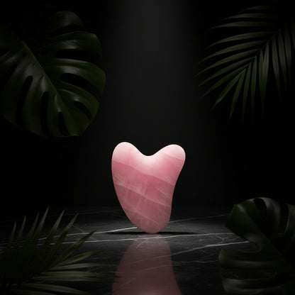 2 Stks Jade Roller voor Gezicht Paddestoel-vormige Huidverzorging Gua Sha Facial Gereedschap Gladde Ronde Randen Spa Rozenkwarts Gezicht Roller Massager Tool voor het verlichten van Spanningen