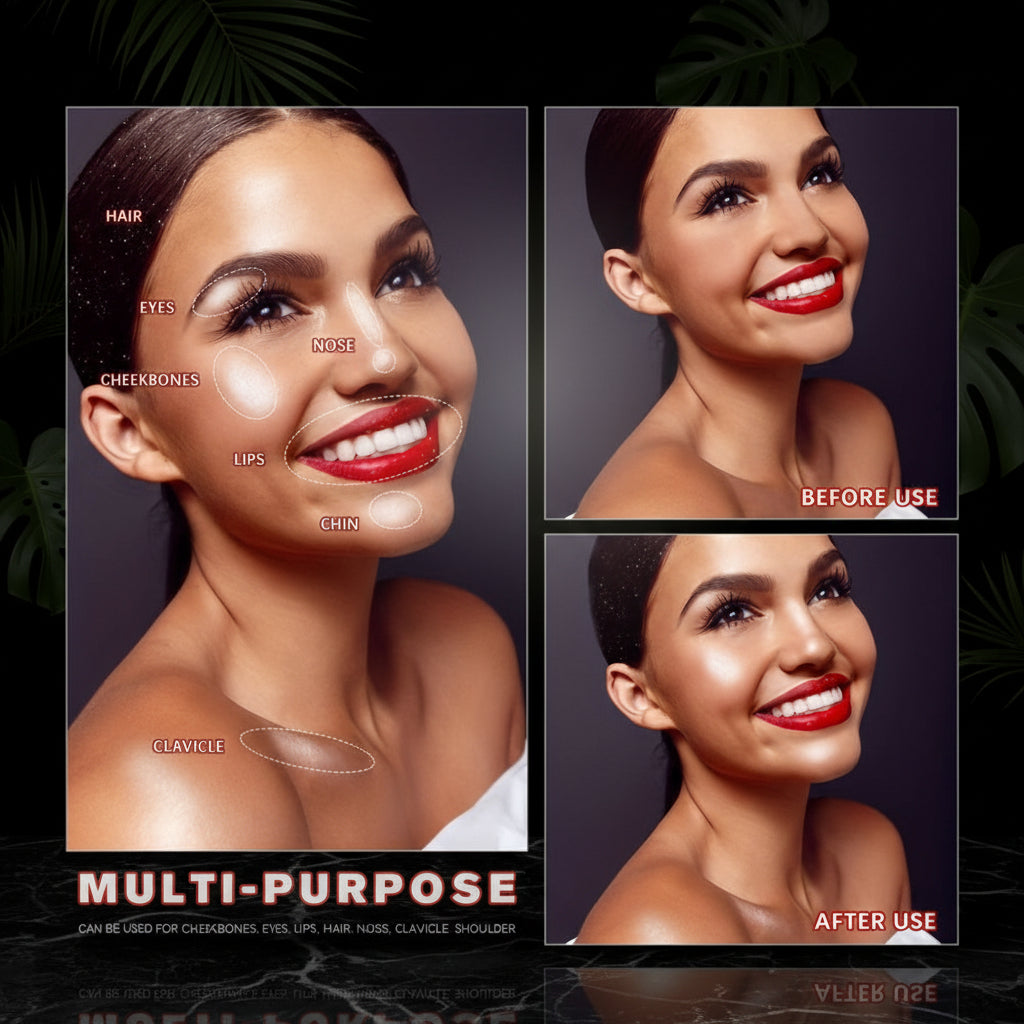 3 Color Fairy Glow Highlighter Stick