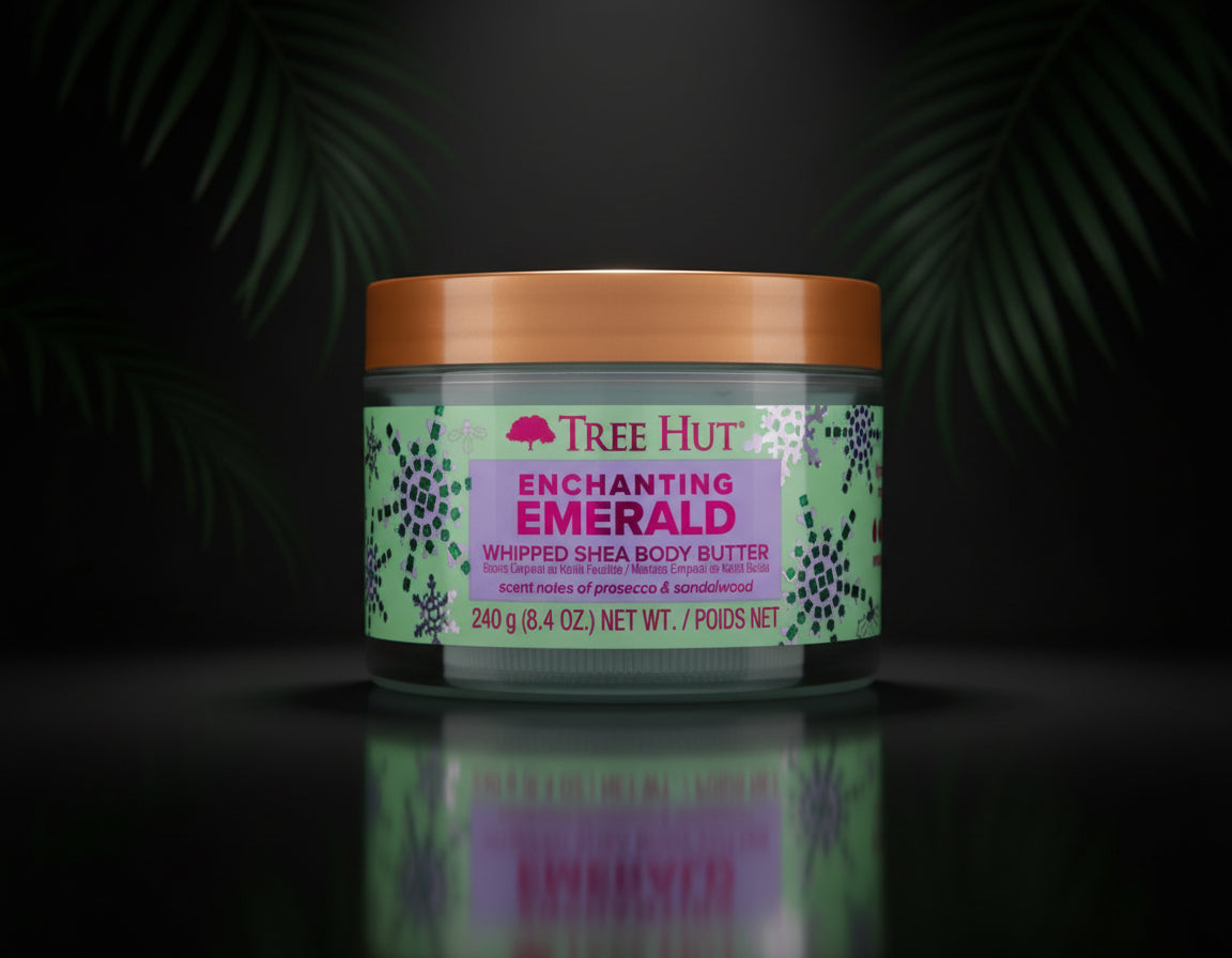 Tree Hut Vanilla Whipped Shea Body Butter | Long-lasting Hydration Leaves Skin Feeling Soft & Moisturized | Lightweight | Nourishing Essential Body Care | 8.4 fl oz.