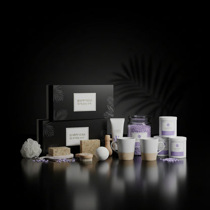 Gifts for Women, Birthday Gifts for Women Spa Gifts for Women Self Care Gift Baskets Christmas Gifts Relaxing Bath Set with Crystal Scented Candle for Mom Sister Wife Friendship