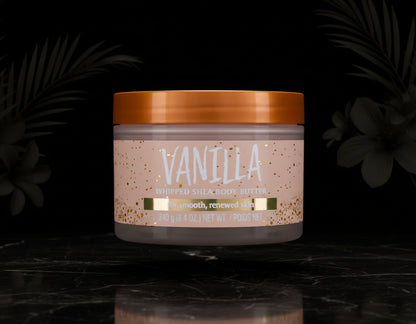 Tree Hut Vanilla Whipped Shea Body Butter | Long-lasting Hydration Leaves Skin Feeling Soft & Moisturized | Lightweight | Nourishing Essential Body Care | 8.4 fl oz.