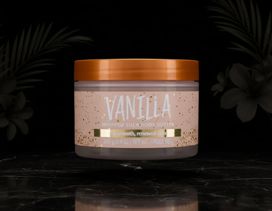 Tree Hut Vanilla Whipped Shea Body Butter | Long-lasting Hydration Leaves Skin Feeling Soft & Moisturized | Lightweight | Nourishing Essential Body Care | 8.4 fl oz.