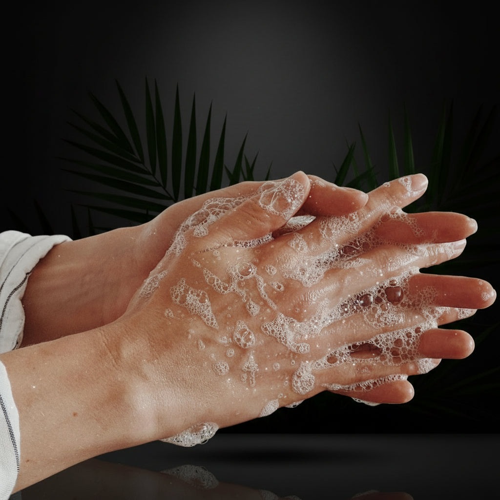 Jean & Len Alchimiste Handzeep Rabarber & Framboos, vloeibare zeep in pompdispenser voor schone en verzorgde handen, fruitige geur, zonder parabenen & siliconen, veganistisch, 250 ml