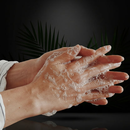 Jean & Len Alchimiste Handzeep Rabarber & Framboos, vloeibare zeep in pompdispenser voor schone en verzorgde handen, fruitige geur, zonder parabenen & siliconen, veganistisch, 250 ml