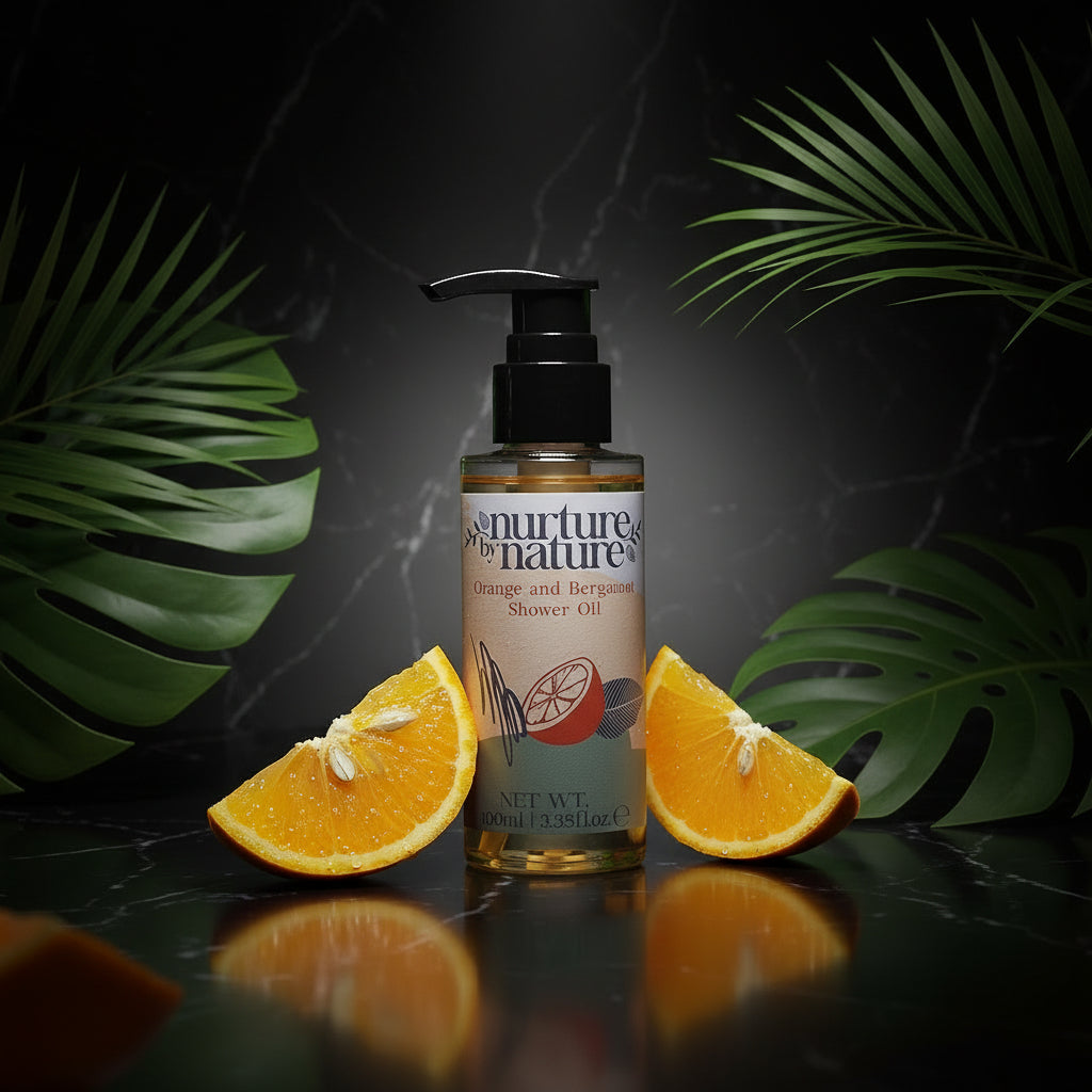 Nurture by Nature Moment for Mama Spa Gift Set – 6-Piece Relaxation Kit for Moms, Includes Lavender Pillow Mist, Body Butter, Shower Oil, Essential Oil Roll-On – Perfect Valentines Day Gift for Moms