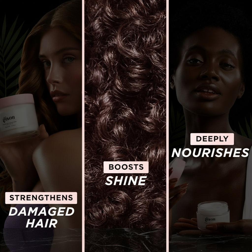 Gisou Honey Infused Hair Mask to Hydrate and Repair for Softer, Stronger, More Manageable Hair (7.8 Fl. Oz)