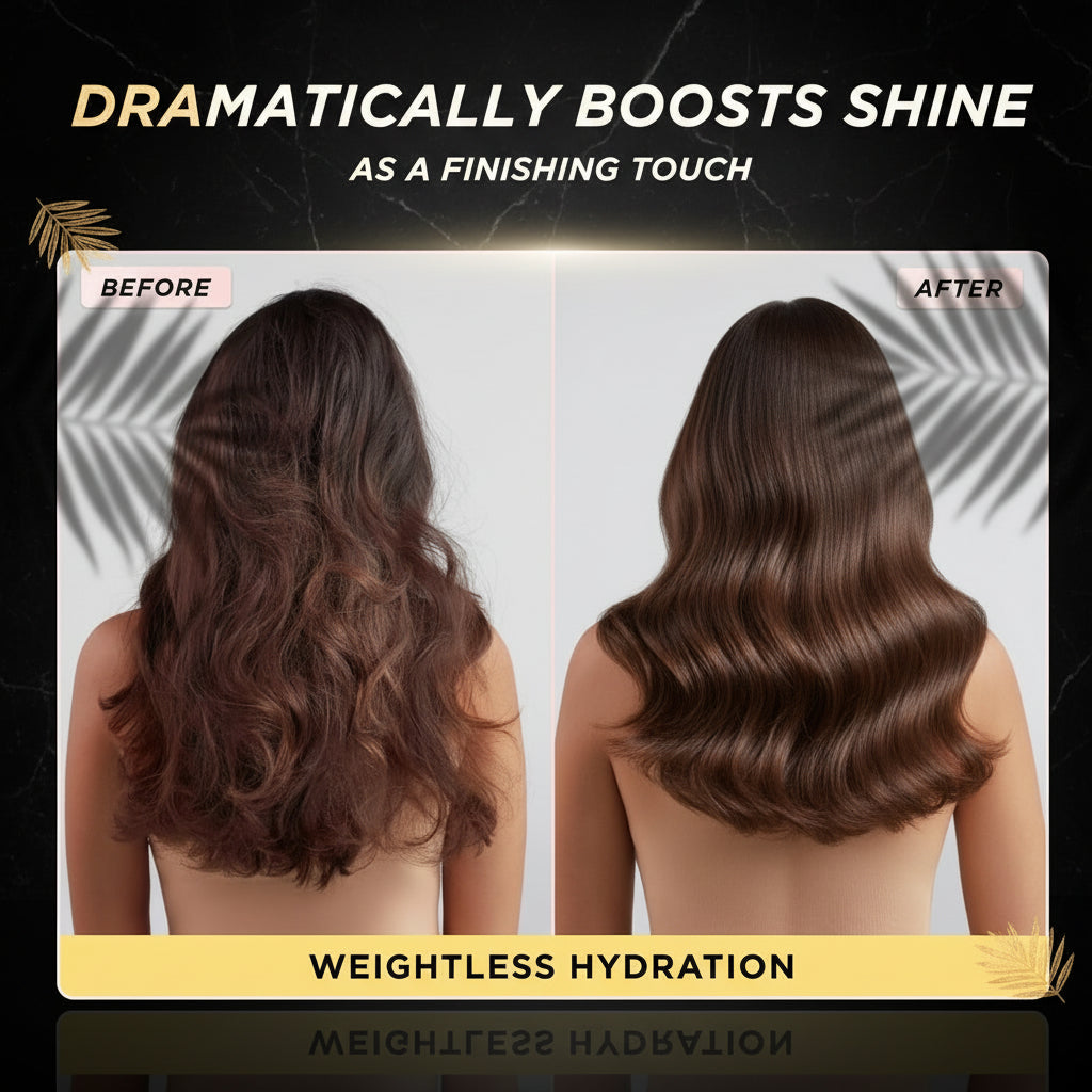 Gisou Honey Infused Hair Oil - Enriched with Mirsalehi Honey for Deep Nourishment, Hydration, Frizz Control, Heat Protection and Shine - For Damaged and Dry Hair (1.7 fl oz)