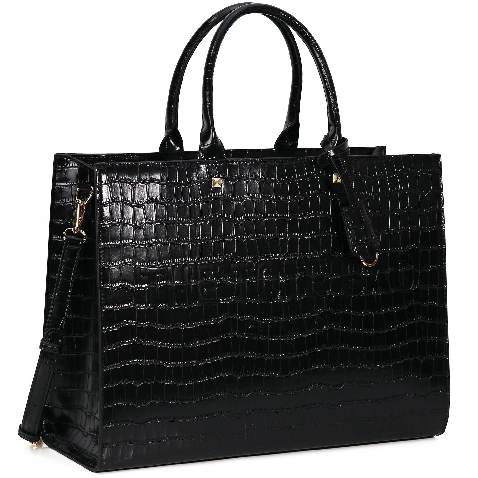 Tote Bag for Women, Top Handle Stachel Purse and Handbags with Shoulder Strap