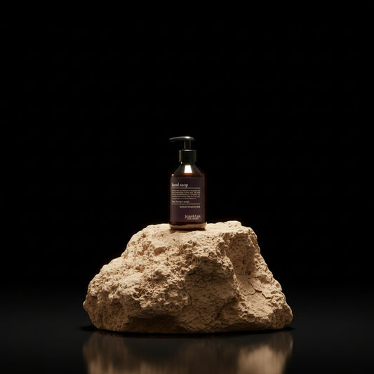 Jean & Len Alchimiste Handzeep Rabarber & Framboos, vloeibare zeep in pompdispenser voor schone en verzorgde handen, fruitige geur, zonder parabenen & siliconen, veganistisch, 250 ml