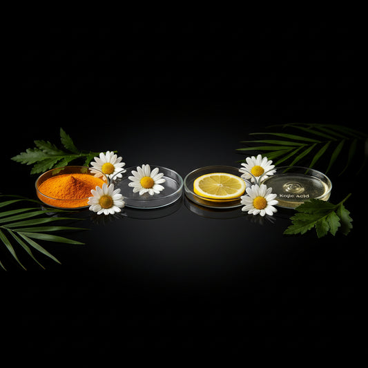 180 stuks kurkuma en kojinezuur pads voor het gezicht, kurkumazuur en kojinezuur, reinigingspads voor kurkuma, schuimrubberen pads