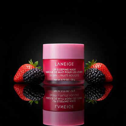 LANEIGE Lip Sleeping Mask: Nourish, Hydrate, Vitamin C, Murumuru & Shea Butter, Antioxidants, Flaky, Dry Lips