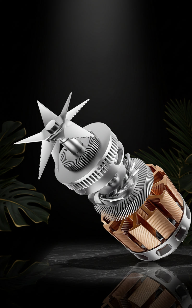 large portable blender,powerful motor driving ten-blade cutter head, dual large-capacity batteries, TYPE-C fast charging head, 42Oz (1200ml) large capacity (WHITE WITH LID)