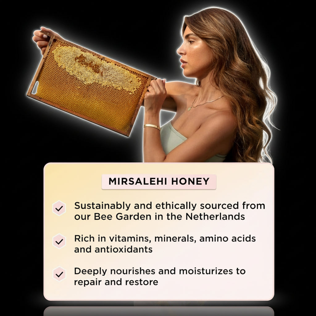 Gisou Honey Infused Hair Mask to Hydrate and Repair for Softer, Stronger, More Manageable Hair (7.8 Fl. Oz)