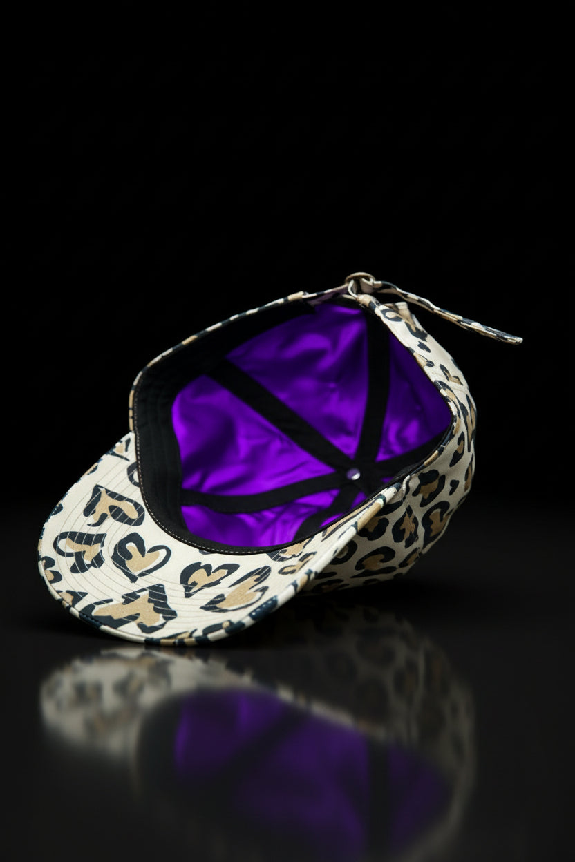 Leopard Hearts Cap