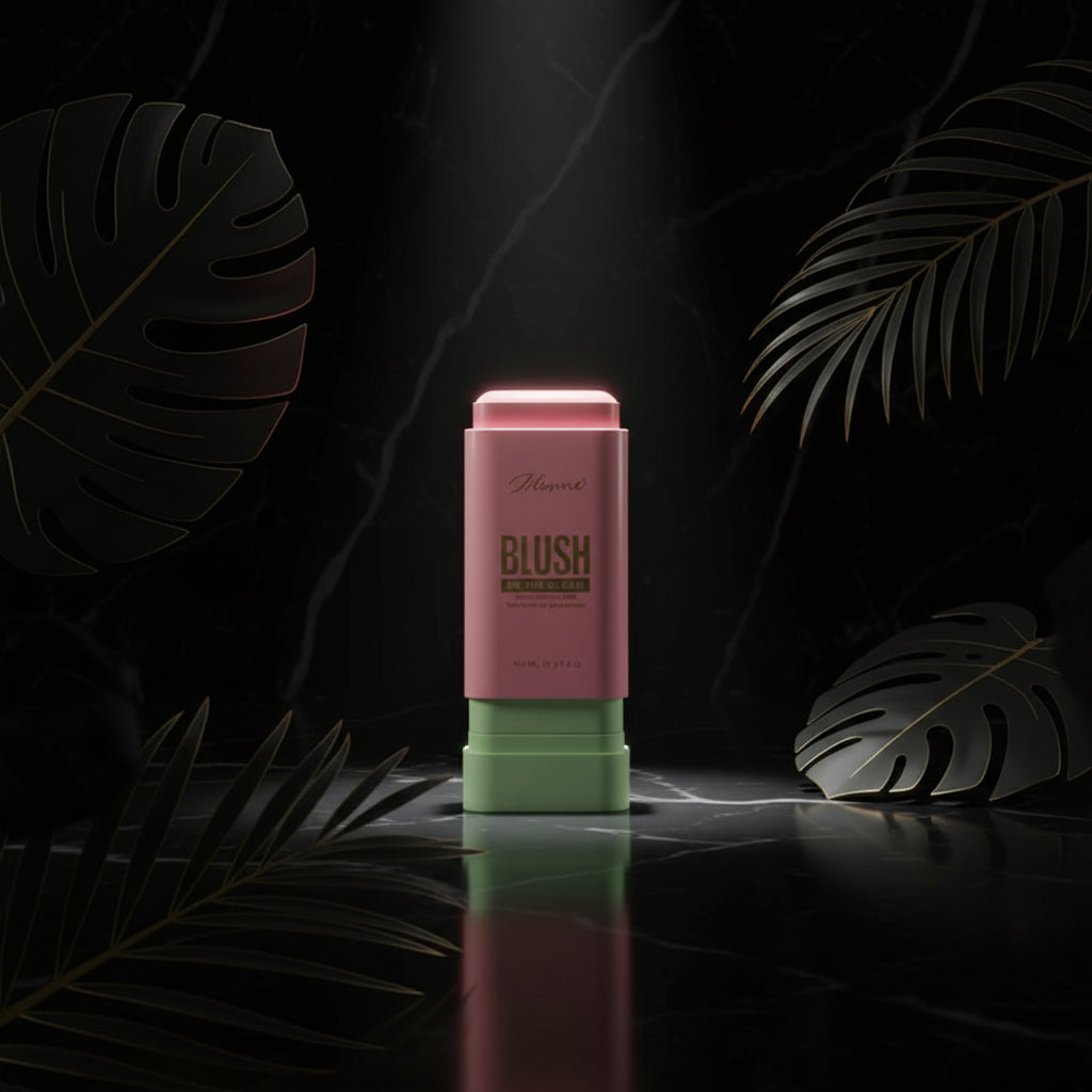 Cheek 3-in-1 Lip Tinted Moistured Blush Stick Silky Brighten Blush Cream