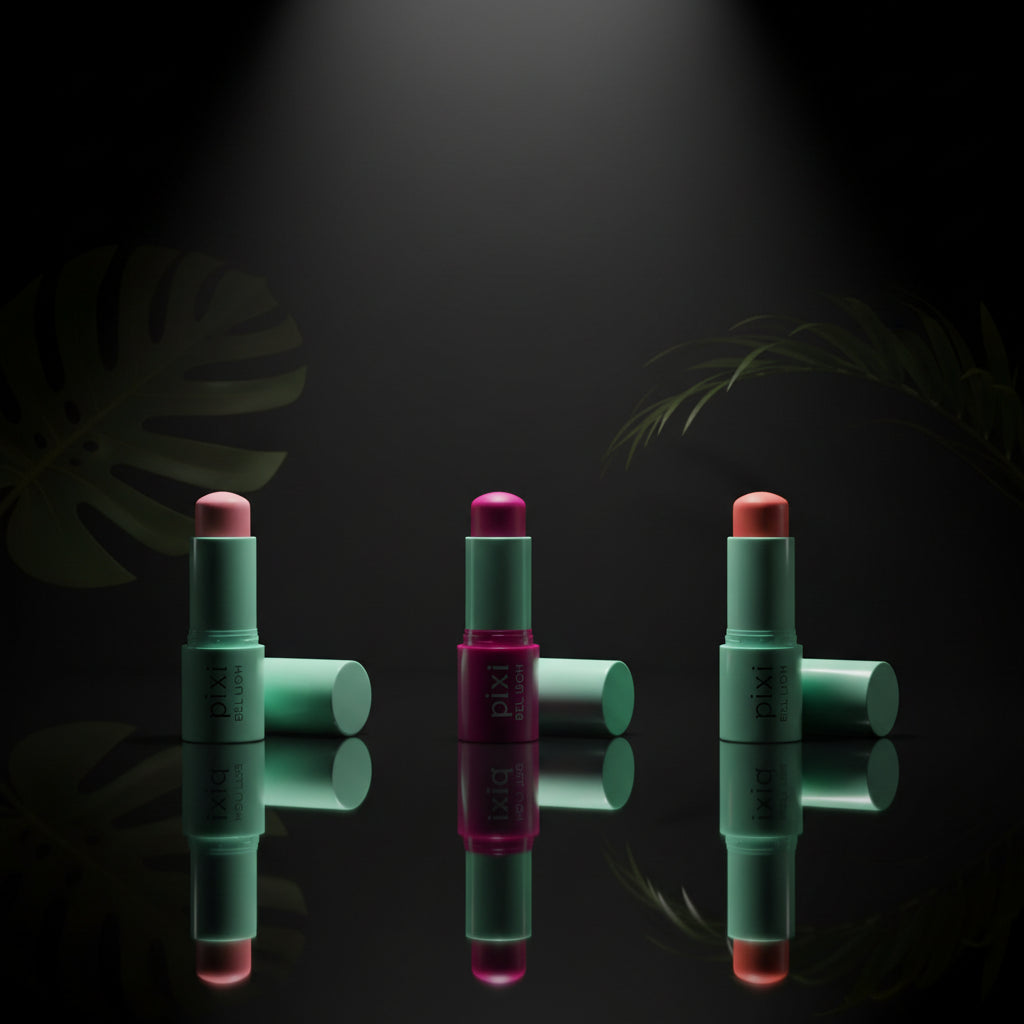 Pixi 3-in-1 Waterproof Blush Stick Functional Easy Color Rouge