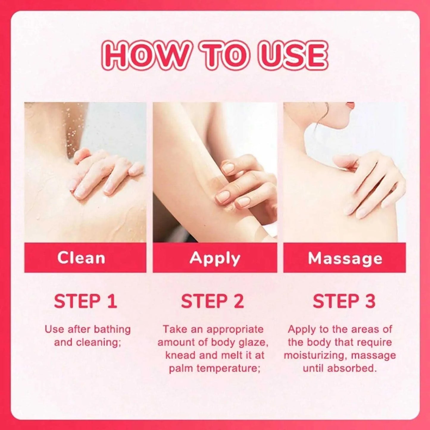 Body Oil Moisturizing And Moisturizing