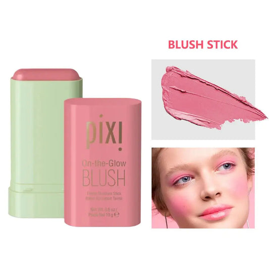 Pixi 3-in-1 Waterproof Blush Stick Functional Easy Color Rouge