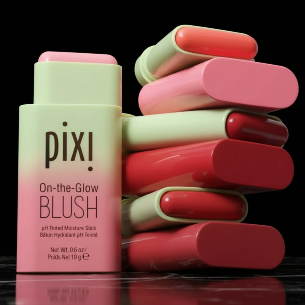Pixi 3-in-1 Waterproof Blush Stick Functional Easy Color Rouge