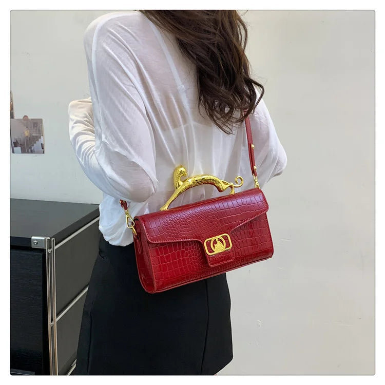Women Luxury Brand Design Leather Bag