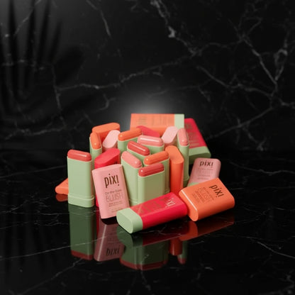 Cheek 3-in-1 Lip Tinted Moistured Blush Stick Silky Brighten Blush Cream