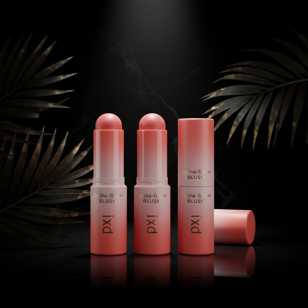 Pixi 3-in-1 Waterproof Blush Stick Functional Easy Color Rouge