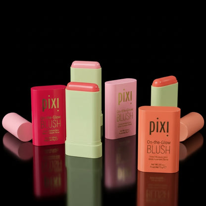 Cheek 3-in-1 Lip Tinted Moistured Blush Stick Silky Brighten Blush Cream