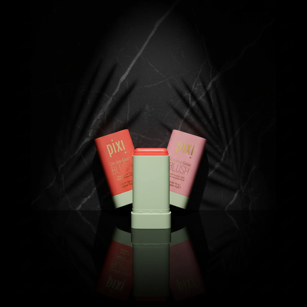 Cheek 3-in-1 Lip Tinted Moistured Blush Stick Silky Brighten Blush Cream