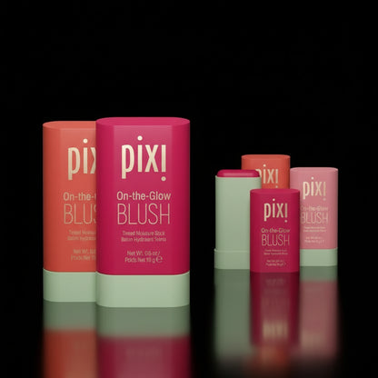 Cheek 3-in-1 Lip Tinted Moistured Blush Stick Silky Brighten Blush Cream