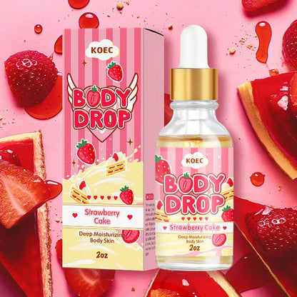 Strawberry Body Cream & Oil Set