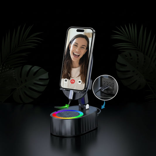 5 in 1 Bluetooth-compatible Audios Power Banks phone holder