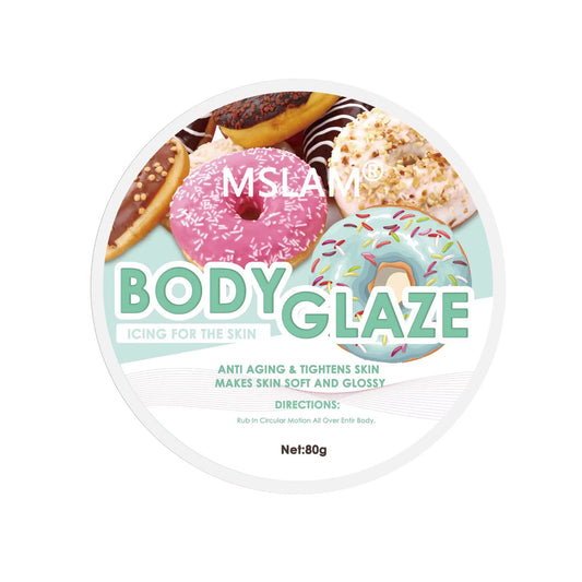 Luxurious Body Glaze Whipped Body Butter - Anti-Aging Moisturizer for Silky Soft Skin